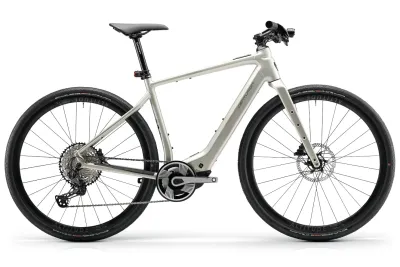 Gravel E-Bike Centurion Speeddrive R2000 D Vintage 2026 | 400 Wh | 28 Zoll | Diamant | L / 53 cm | vintage silber glänzend (Bild 1)