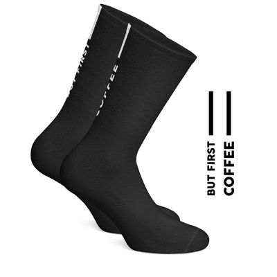 Fahrradsocken COIS CYCLING BUT FIRST COFFEE cycling socks Fahrradsocken 0 (Bild 1)