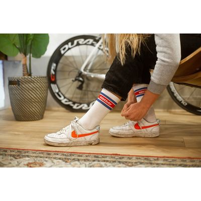 Fahrradsocken COIS CYCLING RIDEDAY RETRO CREW SOCKS Radsocken 0 (Bild 2)