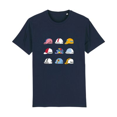 Fahrrad T-Shirt COIS CYCLING VINTAGE CYCLING CAPS T-Shirt 0 (Bild 1)