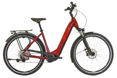 E-Bike Tourenrad CONE Bikes eSUV IN 3.0 2023 | 625 Wh | 29 Zoll | Tiefeinsteiger | 55 cm | dunkelrot - schwarz - hellrot (Bild 1)
