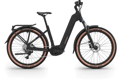 E-Bike Tourenrad Conway Cairon C 1.0 2026 | 800 Wh | 27,5 Zoll | Tiefeinsteiger | 41 cm | black / gold (Bild 1)