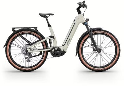 E-Bike Tourenrad Conway Cairon SUV FS 4.0 2026 | 800 Wh | 27,5 Zoll | Tiefeinsteiger | XL / 54 cm | offwhite matt (Bild 1)