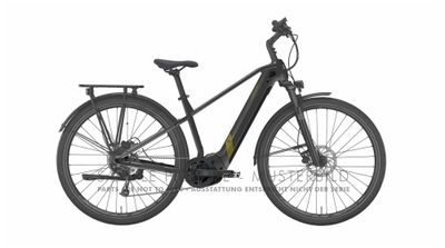 E-Bike Tourenrad Conway Cairon T 5.0 2023 | 750 Wh | 28 Zoll | Diamant | 53 cm | shadowgrey metallic matt / bronze metallic (Bild 1)