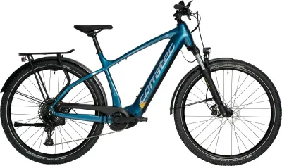 E-Bike Tourenrad Corratec E-Power MTC 12S 2024 | 625 Wh | 29 Zoll | Diamant | 54 cm | Light Blue Silver/Orange/Brilliant Petrol (Bild 1)