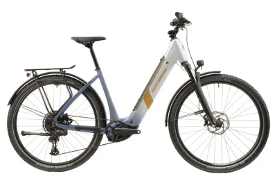 E-Bike Tourenrad Corratec E-Power MTC Elite CX8 2026 | 800 Wh | 27,5 Zoll | Tiefeinsteiger | L | white / dark silver / dark beige (Bild 1)