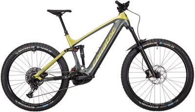 Enduro E-Bike Corratec E-Power RS 160 Boost 2023 | 750 Wh | 29 Zoll | Diamant | 52 cm | Silber-Grau/Grün (Bild 2)