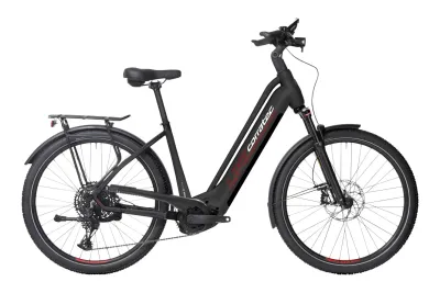 E-Bike Tourenrad Corratec Life CX7 12S 2024 | 750 Wh | 27,5 Zoll | Tiefeinsteiger | 39 cm | silver/ cool grey/ red (Bild 1)