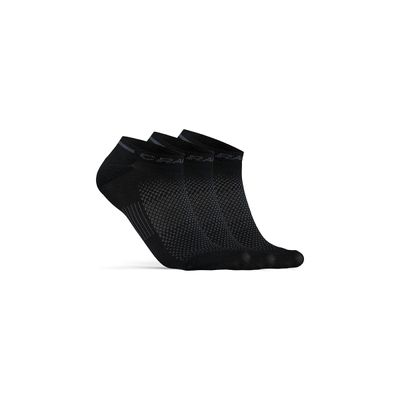 Fahrradsocken Craft CORE DRY SHAFTLESS SOCK 3-PACK Radsocken 0 (Bild 2)
