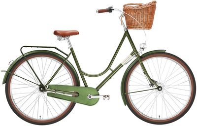 Hollandrad Creme Cycles Holymoly Doppio 2023 | 28 Zoll | Schwanenhals | 53 CM | Mud Green (Bild 2)
