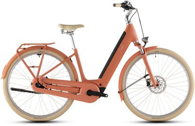 E-Stadtrad Cube Aruba Hybrid 2026 | 600 Wh | 28 Zoll | Tiefeinsteiger | 46 cm | papaya´n´creme (Bild 2)
