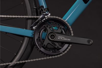 Endurance Bike Cube Attain Pro 2026 | 28 Zoll | Diamant | 56 CM | surfblue´n´black (Bild 6)