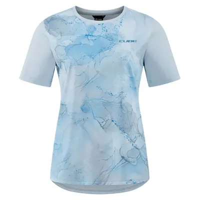 Fahrradtrikots kurzarm Cube ATX Kurzarm Enduro Trikot 2025 (Bild 3)
