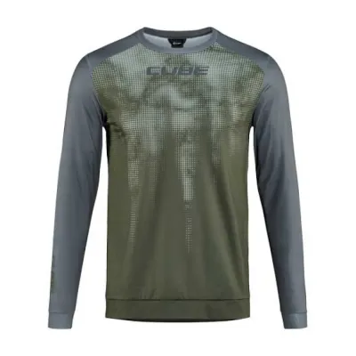 Fahrradtrikots langarm Cube ATX TM Langarm Enduro Trikot 2025 (Bild 3)