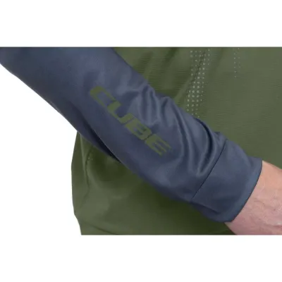 Fahrradtrikots langarm Cube ATX TM Langarm Enduro Trikot 2025 (Bild 5)