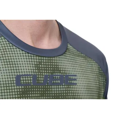 Fahrradtrikots langarm Cube ATX TM Langarm Enduro Trikot 2025 (Bild 6)