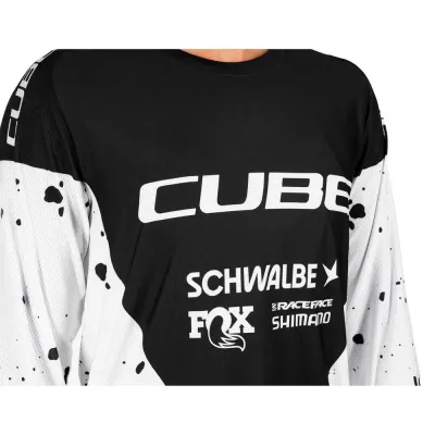 Fahrradtrikots langarm Cube Factory Racing (Bild 11)