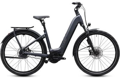 E-Bike Tourenrad Cube Kathmandu Hybrid Deluxe EXC 800 2027 | 800 Wh | 28 Zoll | Tiefeinsteiger | 58 cm | stealthgrey´n´grey (Bild 2)