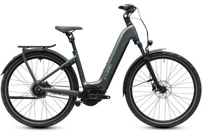 E-Bike Tourenrad Cube Kathmandu Hybrid Deluxe Pro 800 2027 | 800 Wh | 28 Zoll | Tiefeinsteiger | 46 cm | blackforest´n´chrome (Bild 2)
