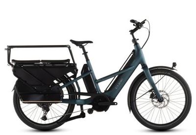 E-Lastenrad Cube Longtail Hybrid Family 2026 | 800Wh | 26 Zoll | Diamant | One Size | royalgreen´n´black (Bild 1)