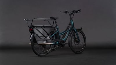 E-Lastenrad Cube Longtail Hybrid Family 2026 | 800Wh | 26 Zoll | Diamant | One Size | royalgreen´n´black (Bild 2)