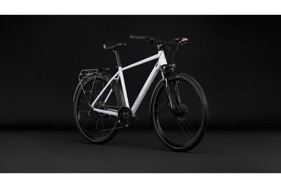 Tourenrad Cube Nature Pro FE 2026 | 28 Zoll | Diamant | 54 CM | metallicwhite´n´reflex (Bild 8)