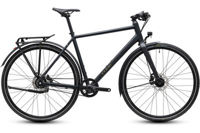 Urban Bike Cube Nulane Deluxe EXC FE 2026 | 28 Zoll | Diamant | XS | grey´n´chrome (Bild 2)