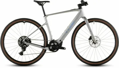 Gravel E-Bike Cube Nulane Hybrid C:62 Race 400X 2026 | 400 Wh | 28 Zoll | Diamant | XL / 58 cm | sleekgrey´n´prism (Bild 1)