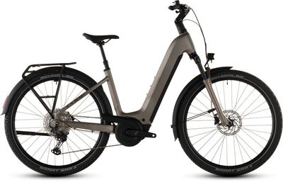 E-Bike Tourenrad Cube Nuride Hybrid Pro 600 2026 | 600 Wh | 28 Zoll | Tiefeinsteiger | 54 cm | flashstone´n´chrome (Bild 1)