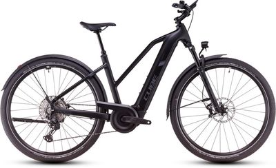 E-Bike Reiserad Cube Nuride Hybrid SLX Allroad 2025 | 800 Wh | 28 Zoll | Trapez | 46 cm | black´n´reflect (Bild 1)