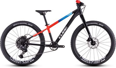 Kinderfahrrad 24 Zoll Cube Reaction 240 Pro 2025 | 24 Zoll | Diamant | One Size | black´n´blue´n´red (Bild 1)