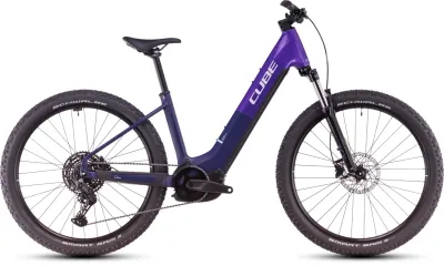 E-Cross Country Bike Cube Reaction Hybrid ONE 2025 | 800 Wh | 27,5 Zoll | Tiefeinsteiger | S | orchid´n´mint (Bild 3)