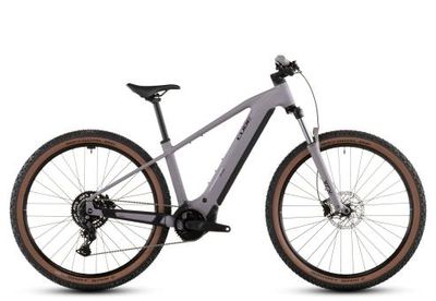E-Cross Country Bike Cube Reaction Hybrid Performance 2026 | 600Wh | 27,5 Zoll | Diamant | S / 37 cm | plumgrey´n´black (Bild 1)