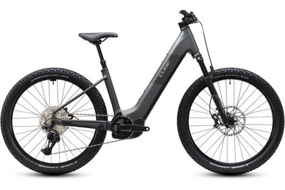 E-Cross Country Bike Cube Reaction Hybrid Race 2026 | 800 Wh | 27,5 Zoll | Tiefeinsteiger | S | slabgrey´n´chrome (Bild 2)
