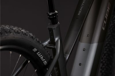 E-Cross Country Bike Cube Reaction Hybrid Race 2026 | 800 Wh | 27,5 Zoll | Trapez | S | slabgrey´n´chrome (Bild 4)