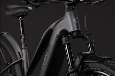 E-Cross Country Bike Cube Reaction Hybrid Race FE 2026 | 800 Wh | 27,5 Zoll | Trapez | S | slabgrey´n´chrome (Bild 3)