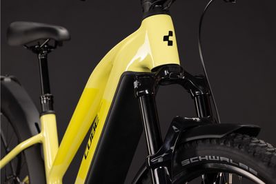 E-Cross Country Bike Cube Reaction Hybrid Race FE 2026 | 800 Wh | 29 Zoll | Trapez | M | bananasplit´n´black (Bild 11)