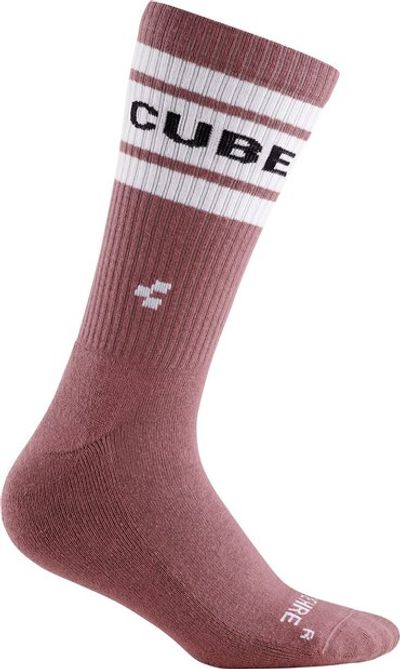 Fahrradsocken Cube Socken After Race High Cut 2025 (Bild 3)