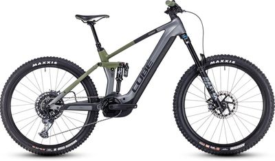 Enduro E-Bike Cube Stereo Hybrid 160 HPC TM 750 2024 | 750 Wh | 27,5 Zoll | Diamant | S | flashgrey´n´olive (Bild 1)