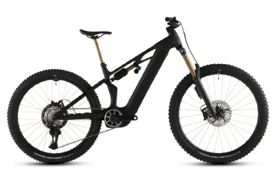 Enduro E-Bike Cube Stereo Hybrid ONE77 HPC AT 800 2026 | 800 Wh | 29 / 27,5 Zoll | Diamant | S | carbon´n´gold (Bild 3)