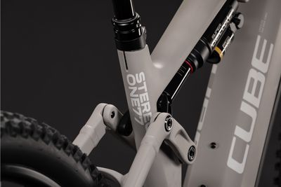 Enduro E-Bike Cube Stereo Hybrid ONE77 HPC Race 2026 | 800 Wh | 29 / 27,5 Zoll | Diamant | M | oatgrey´n´yellow (Bild 5)