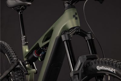 Enduro E-Bike Cube Stereo Hybrid ONE77 HPC TM 2026 | 800 Wh | 29 / 27,5 Zoll | Diamant | S | reedgreen´n´gills (Bild 3)