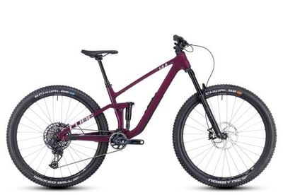 All Mountain Bike Cube Stereo ONE44 C:68X SLX 2024 | 29 Zoll | Diamant | S | wine´n´grey (Bild 1)