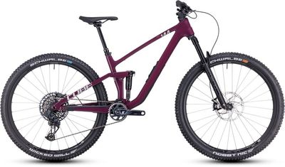 All Mountain Bike Cube Stereo ONE44 C:68X SLX 2024 | 29 Zoll | Diamant | M | wine´n´grey (Bild 2)
