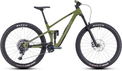 All Mountain Bike Cube Stereo ONE55 C:62 TM 2024 | 29 Zoll | Diamant | S | olive´n´chrome (Bild 1)