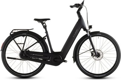 E-Stadtrad Cube Supreme Hybrid Comfort Pro 2026 | 600 Wh | 26 Zoll | Tiefeinsteiger | 42 cm | grey´n´chrome (Bild 1)