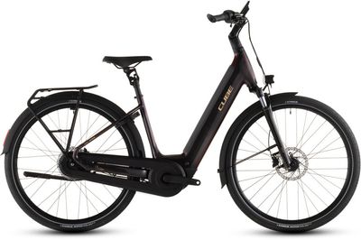 E-Stadtrad Cube Supreme Hybrid Comfort Pro 2026 | 600 Wh | 28 Zoll | Tiefeinsteiger | 50 cm | solareclipse´n´gold (Bild 2)