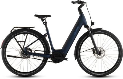 E-Stadtrad Cube Supreme Hybrid Deluxe ONE 600 2026 | 600 Wh | 28 Zoll | Tiefeinsteiger | 46 cm | indigoblue´n´switch (Bild 1)