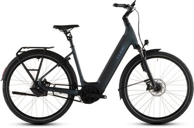 E-Stadtrad Cube Supreme Hybrid Deluxe SLT 600 2026 | 600 Wh | 28 Zoll | Tiefeinsteiger | 50 cm | metalblue´n´reflex (Bild 1)