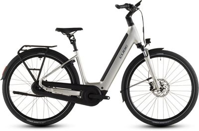 E-Stadtrad Cube Supreme RT Hybrid Comfort EXC 600 2026 | 600 Wh | 28 Zoll | Tiefeinsteiger | 50 cm | champagne´n´grey (Bild 2)